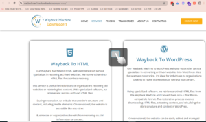 How to retrieve deleted website?
